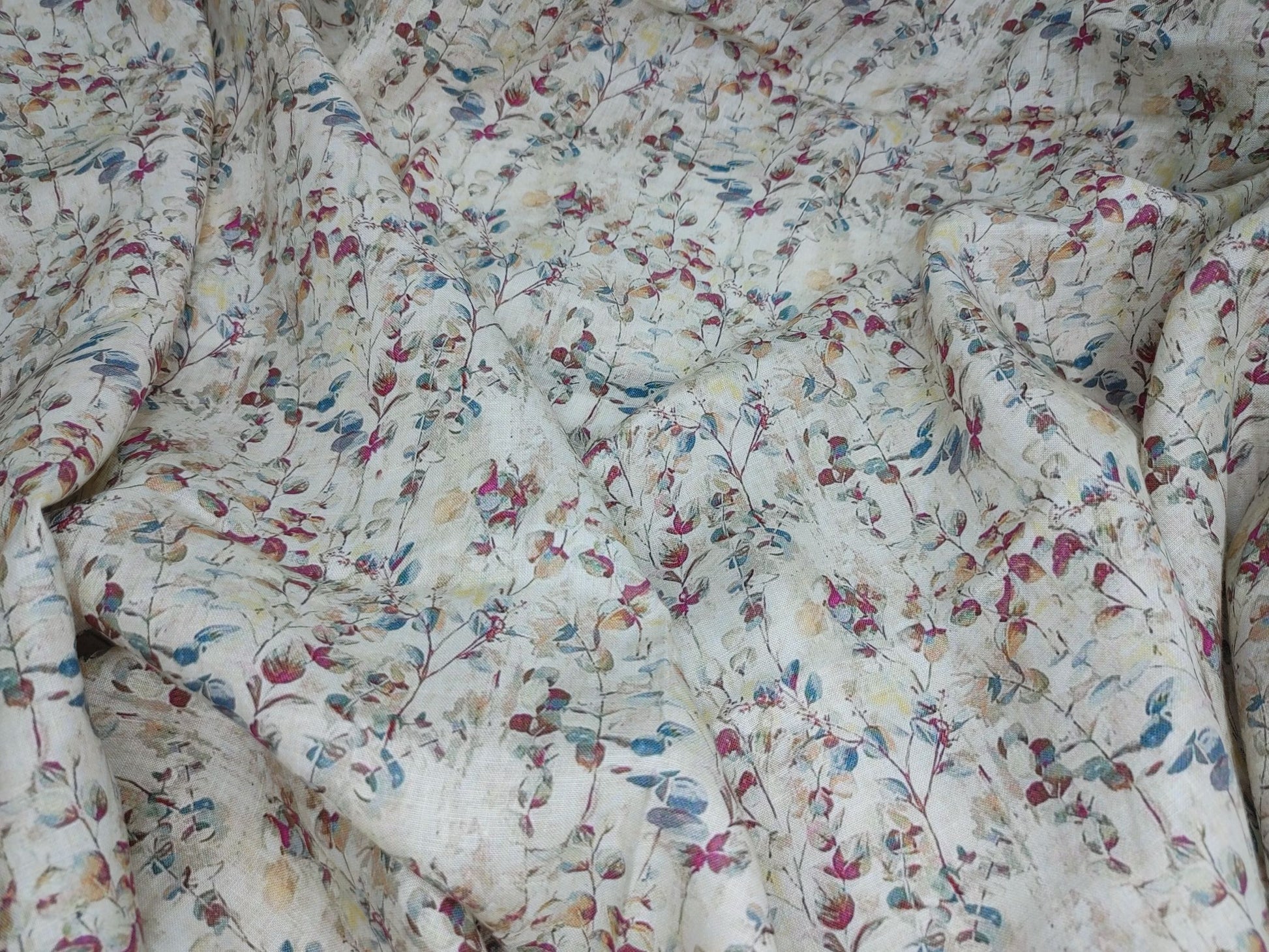 hemp digital printed fabrics