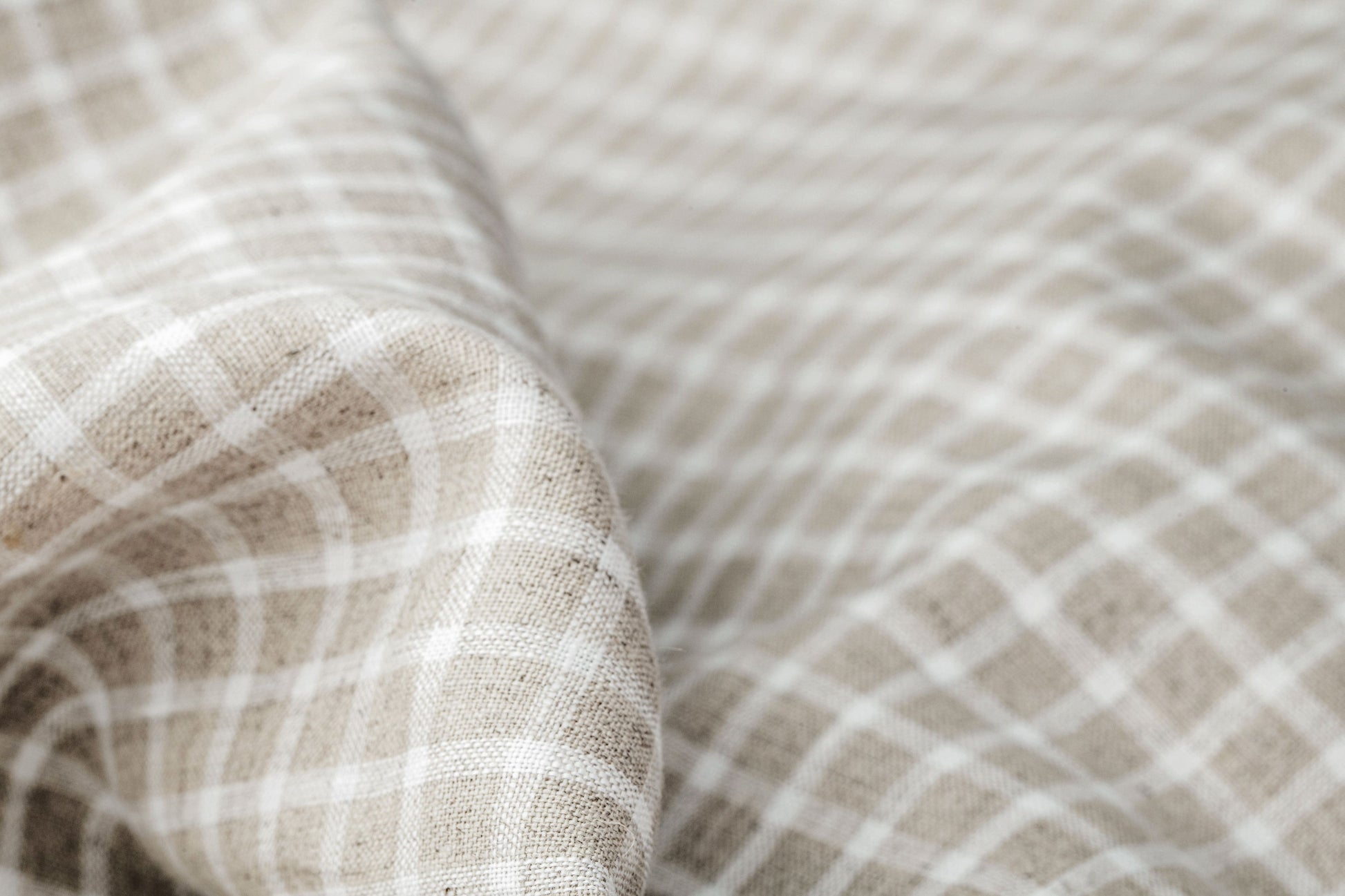 checked cloth material