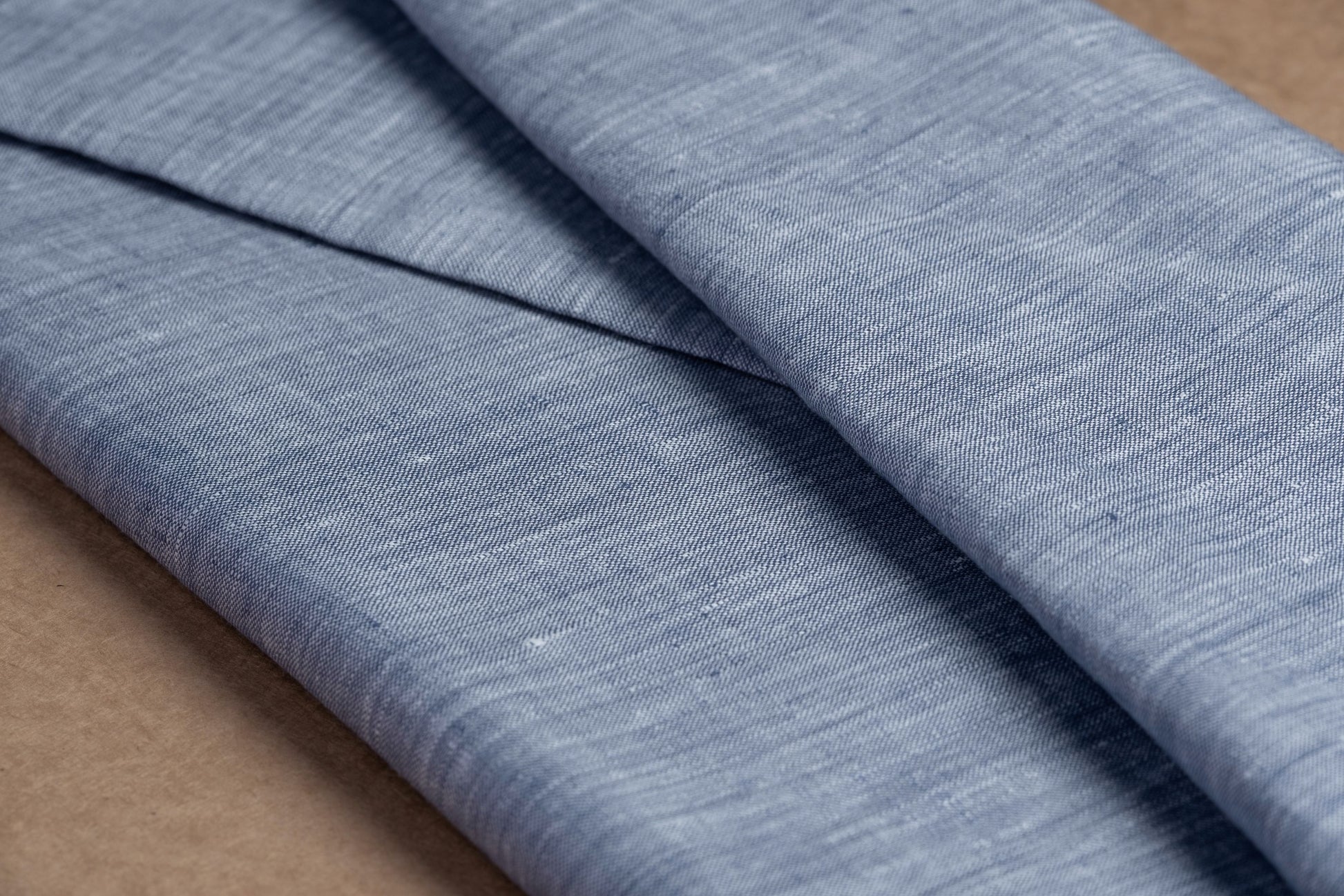Buy Pango YD – Marine Blue | Yarn Dyed Fabric | The Hemp Studio